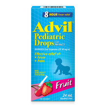 Load image into Gallery viewer, Advil Pediatric Ibuprofen Drops, Fruit Flavour - 24ml
