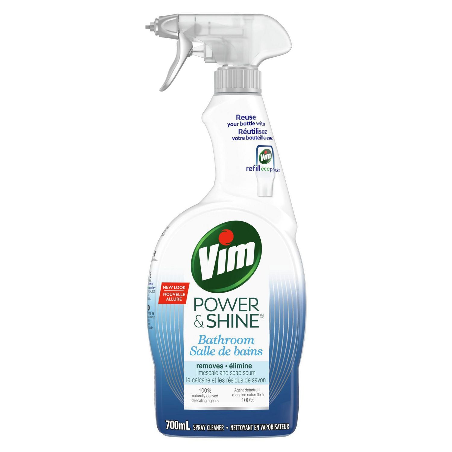 Vim Power & Shine Bathroom Spray Cleaner - 700mL 