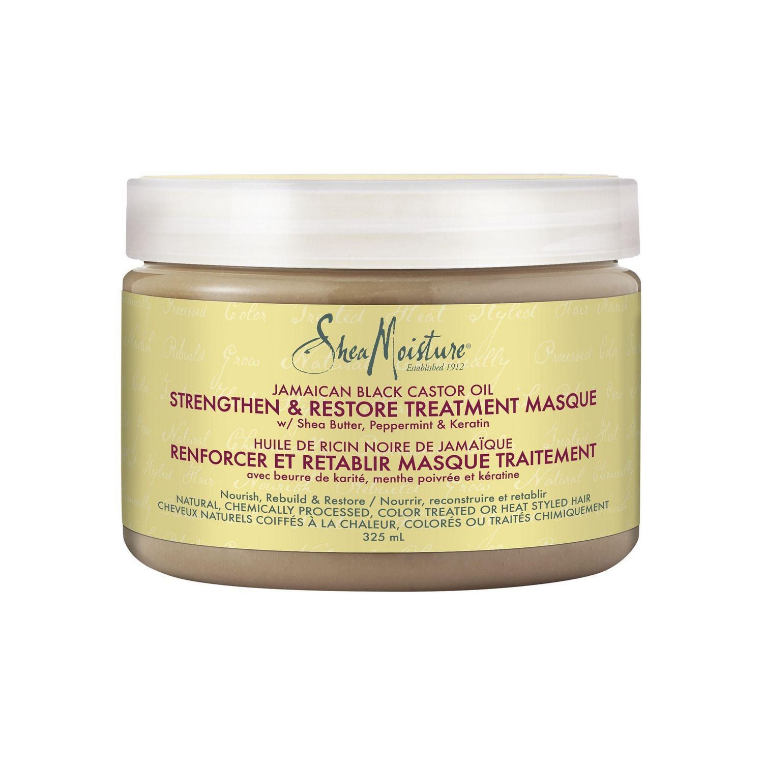 Shea Moisture Jamaican Black Castor Oil Strengthen & Restore Masque - 325 ml
