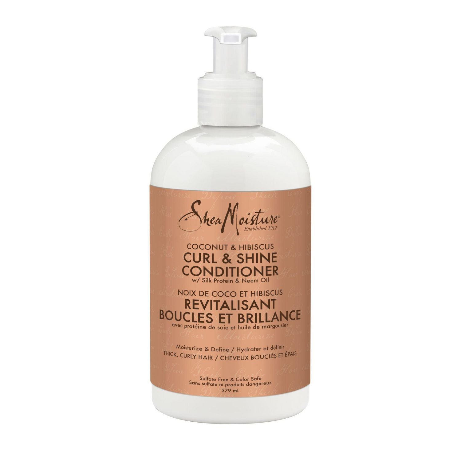 Shea Moisture Coconut and Hibiscus Curl & Shine Conditioner - 379 ml
