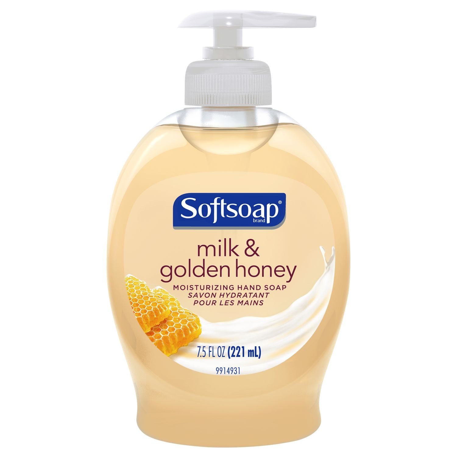 Softsoap Moisturizing Hand Soap, Milk & Golden Honey - 221 ml