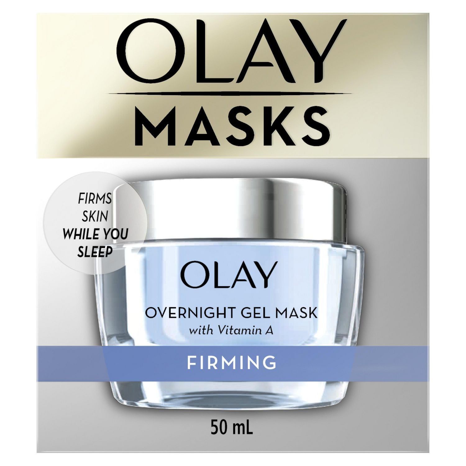 Olay Overnight Firming Gel Mask with Vitamin A - 50 ml