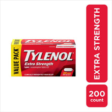 Load image into Gallery viewer, Tylenol Extra Strength Caplets - 200 caplets x 500 mg
