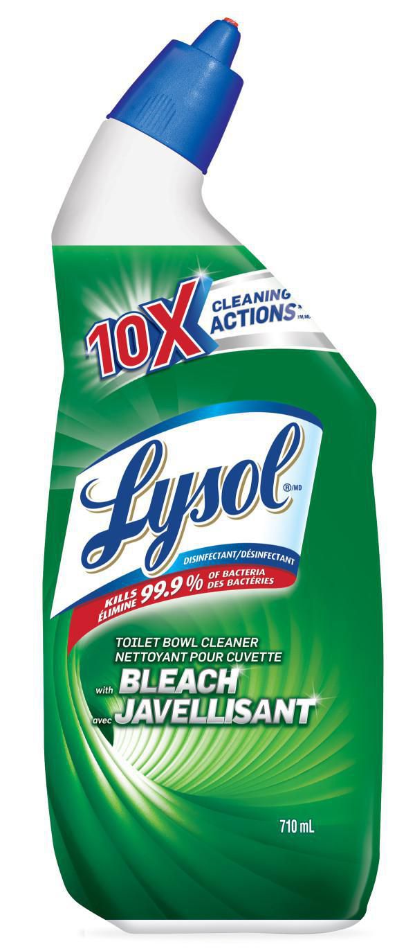 Lysol Action Gel, Toilet Bowl Cleaner, Spring Waterfall - 710mL