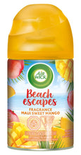 Load image into Gallery viewer, Air Wick Freshmatic Air Freshener, Automatic Spray Refills, Maui Sweet Mango - 1 refill
