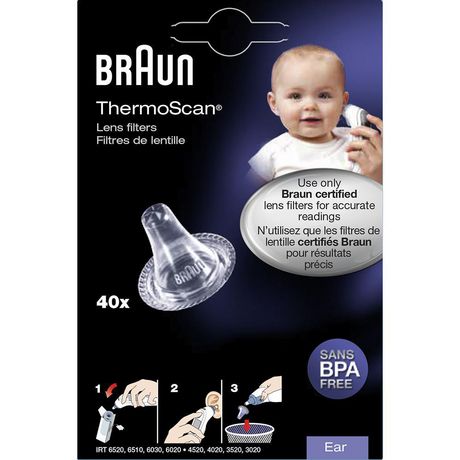 Braun ThermoScan Lens Filters - 40 filters