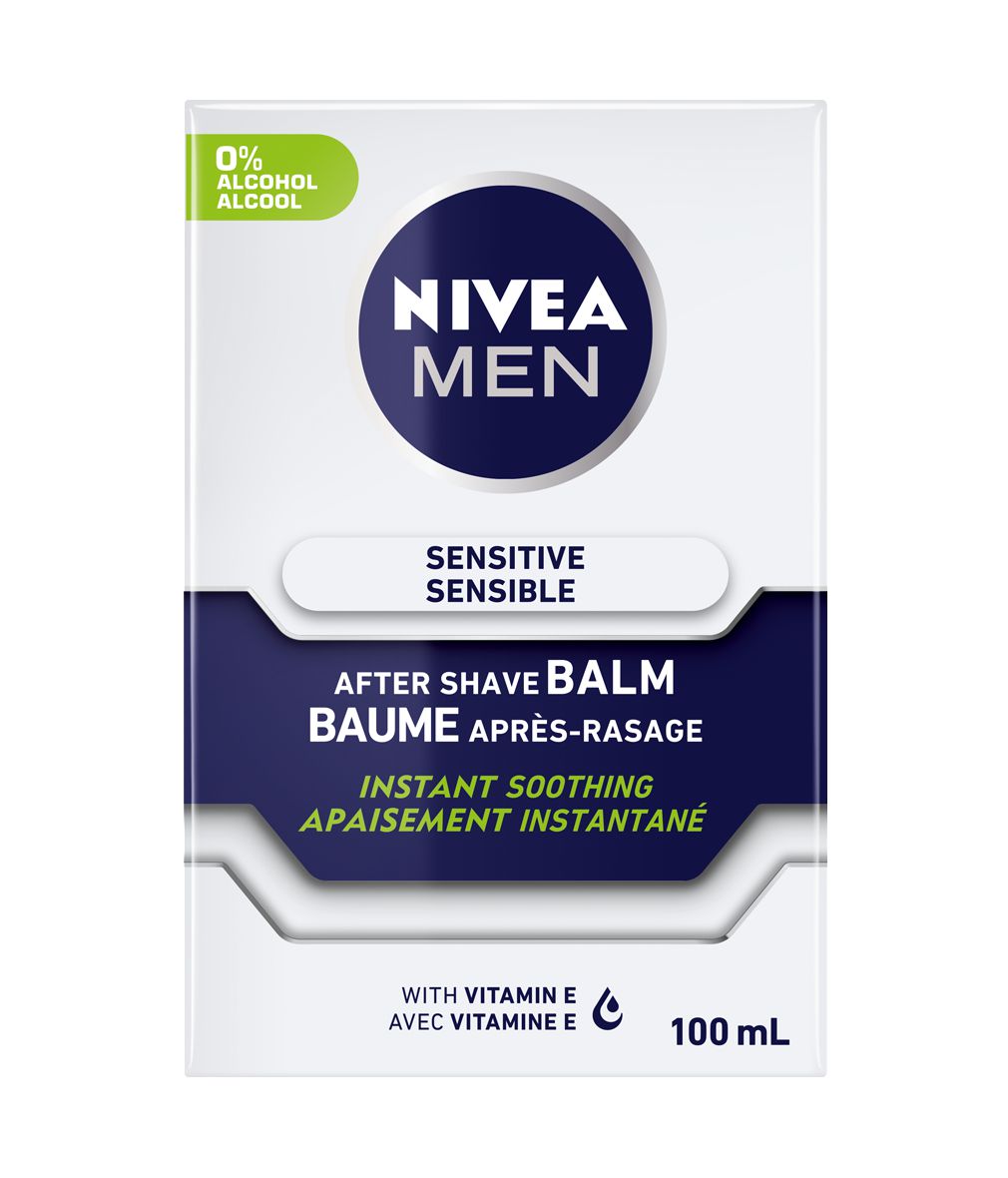 Nivea Men Sensitive Skin After Shave Balm with Vitamin E - 100 ml