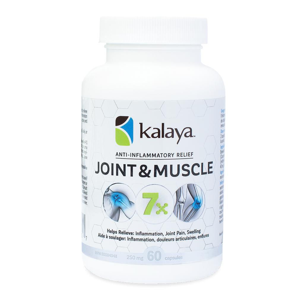 Kalaya Joint & Muscle Supplements 7x - 60 capsules