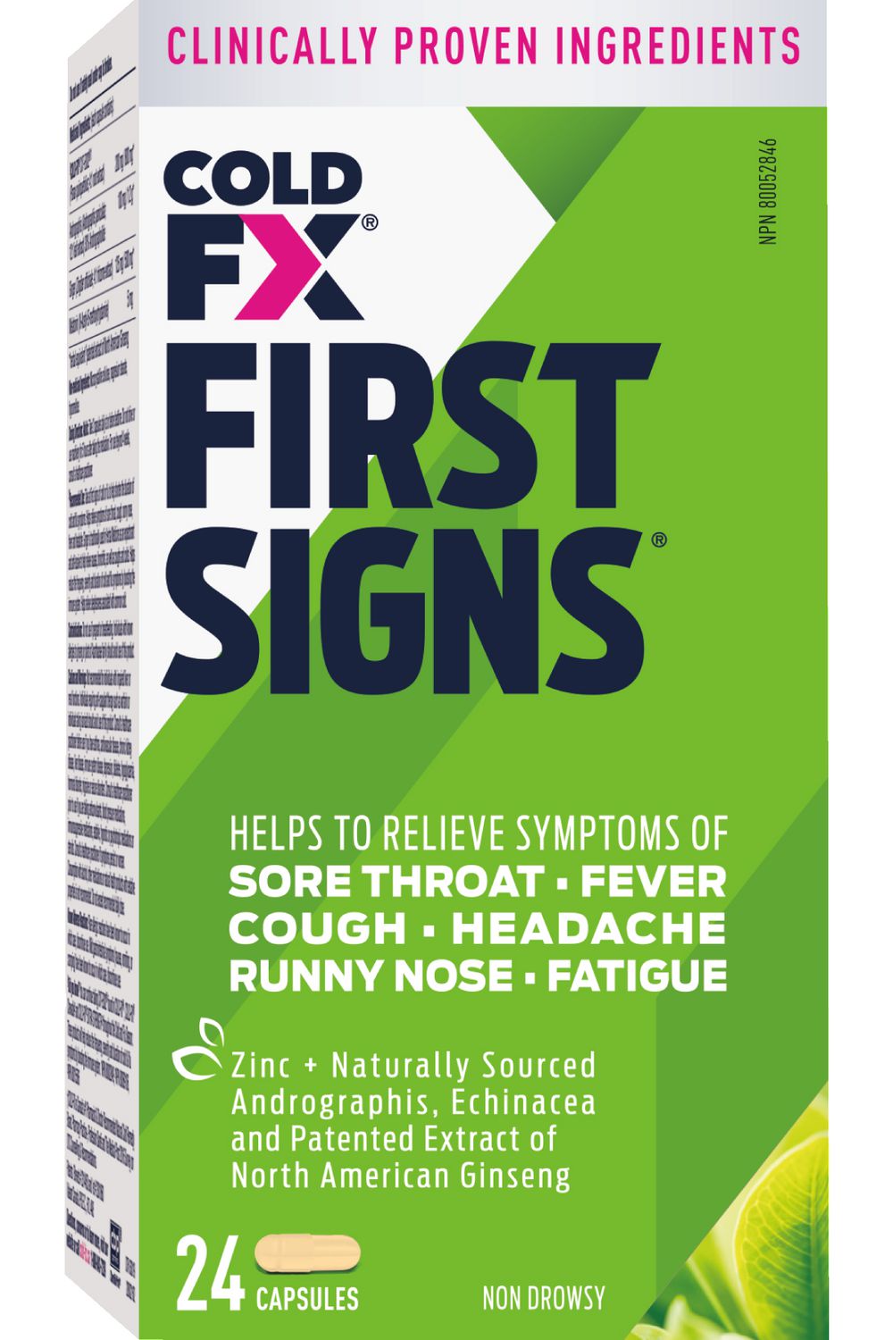 Cold-FX First Signs - 24 capsules