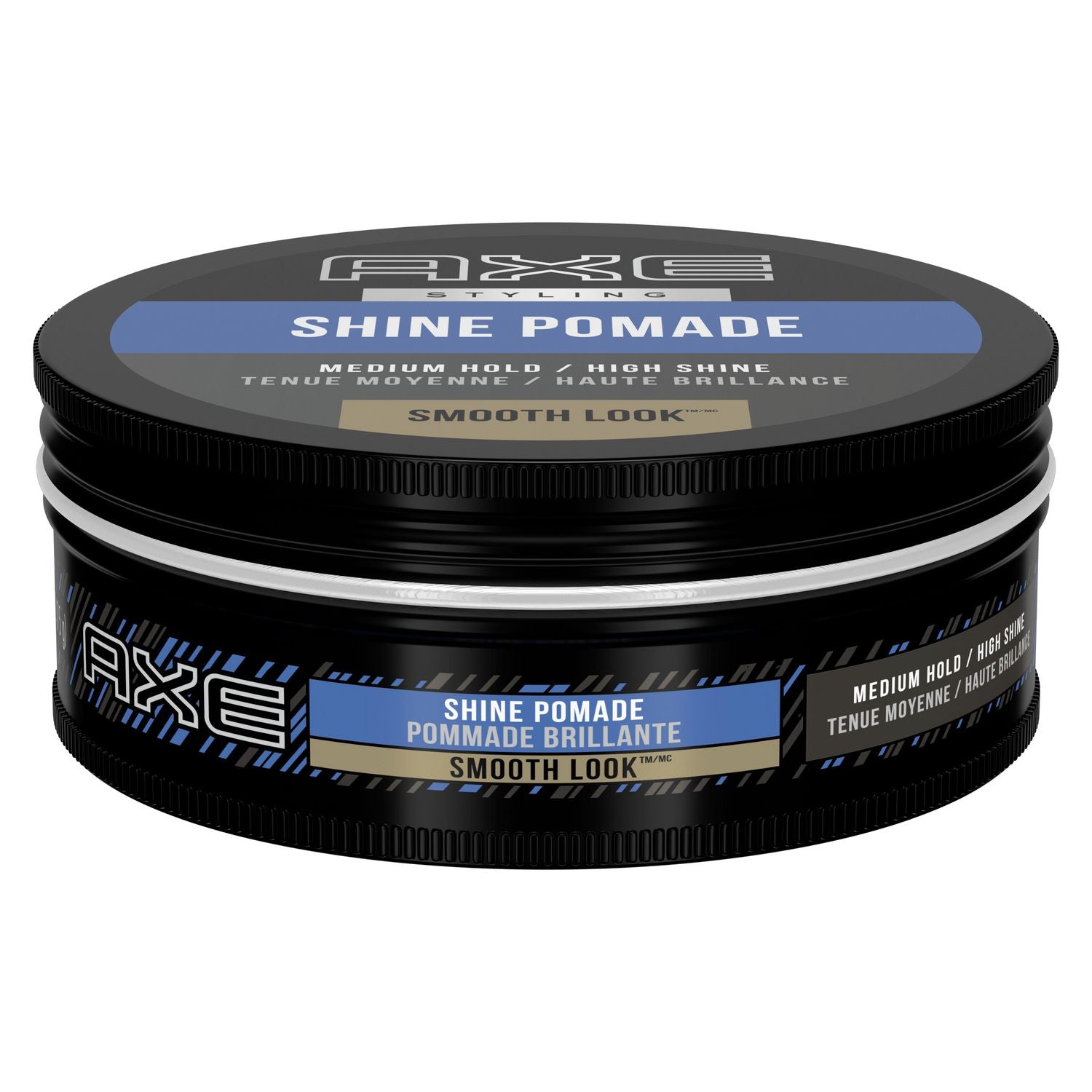Axe Shine Pomade Medium Hold, Smooth Look - 75 g