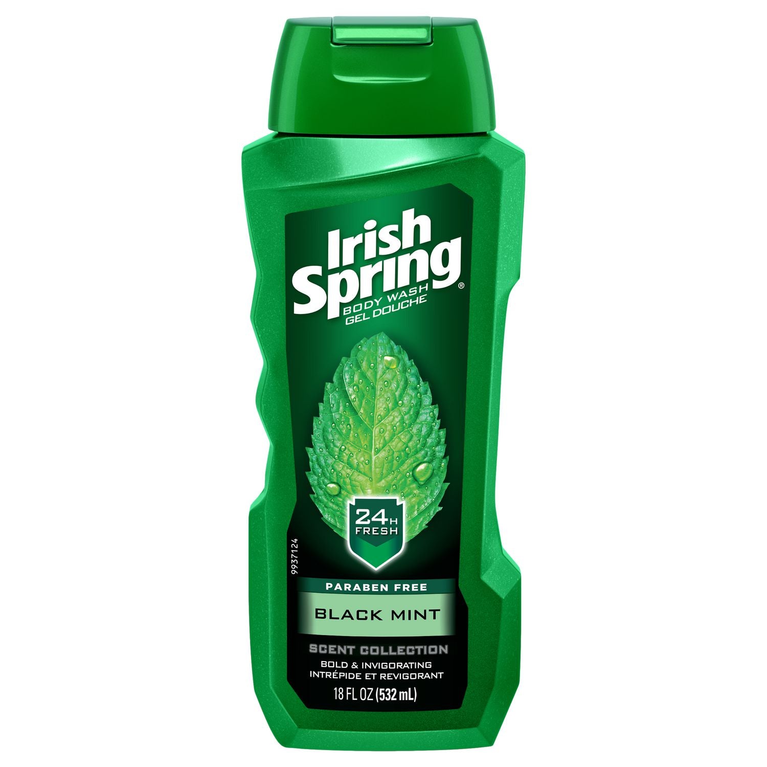 Irish Spring Body Wash, Black Mint - 532 ml