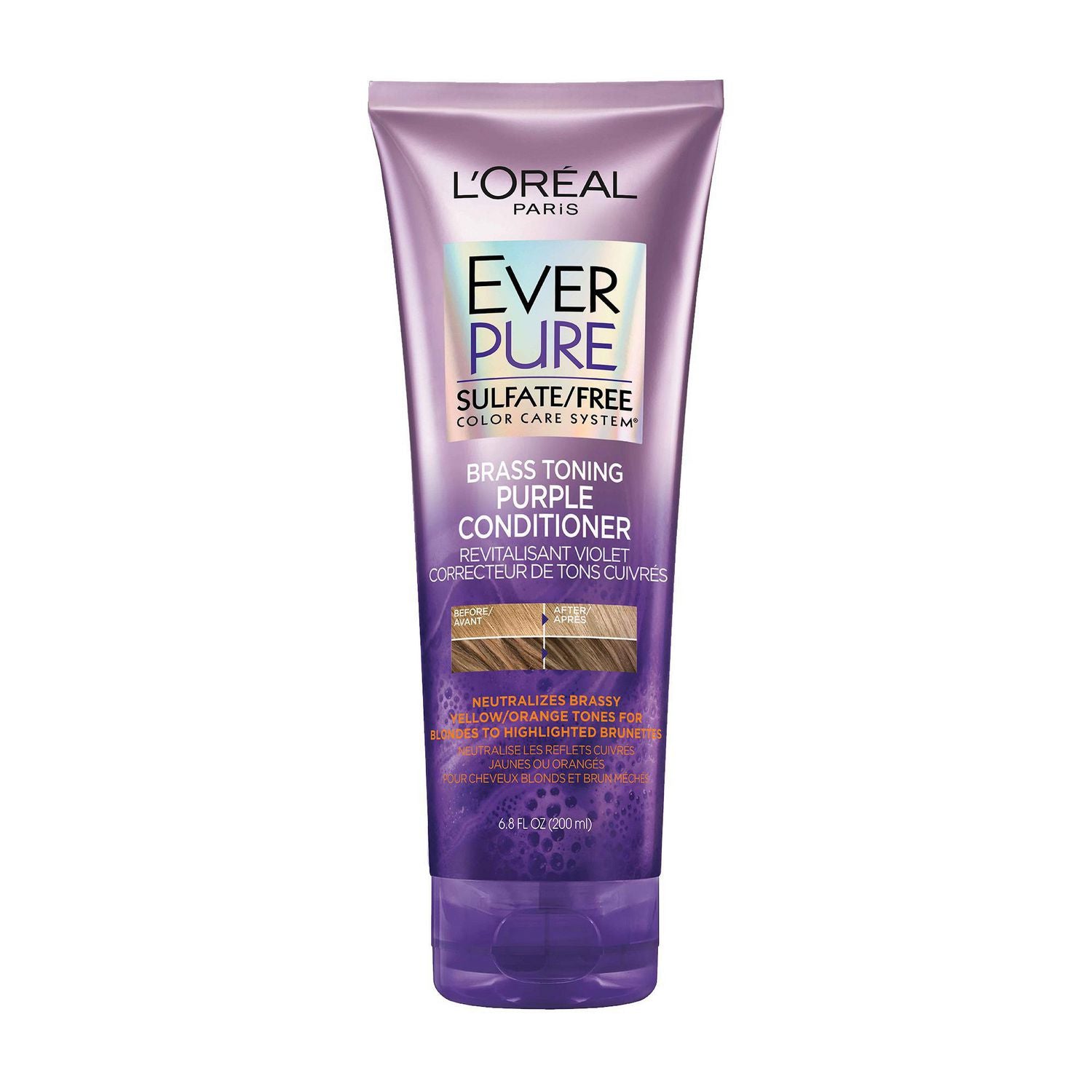 EverPure Brass Toning Sulfate -Free Purple Conditioner - 200 ml