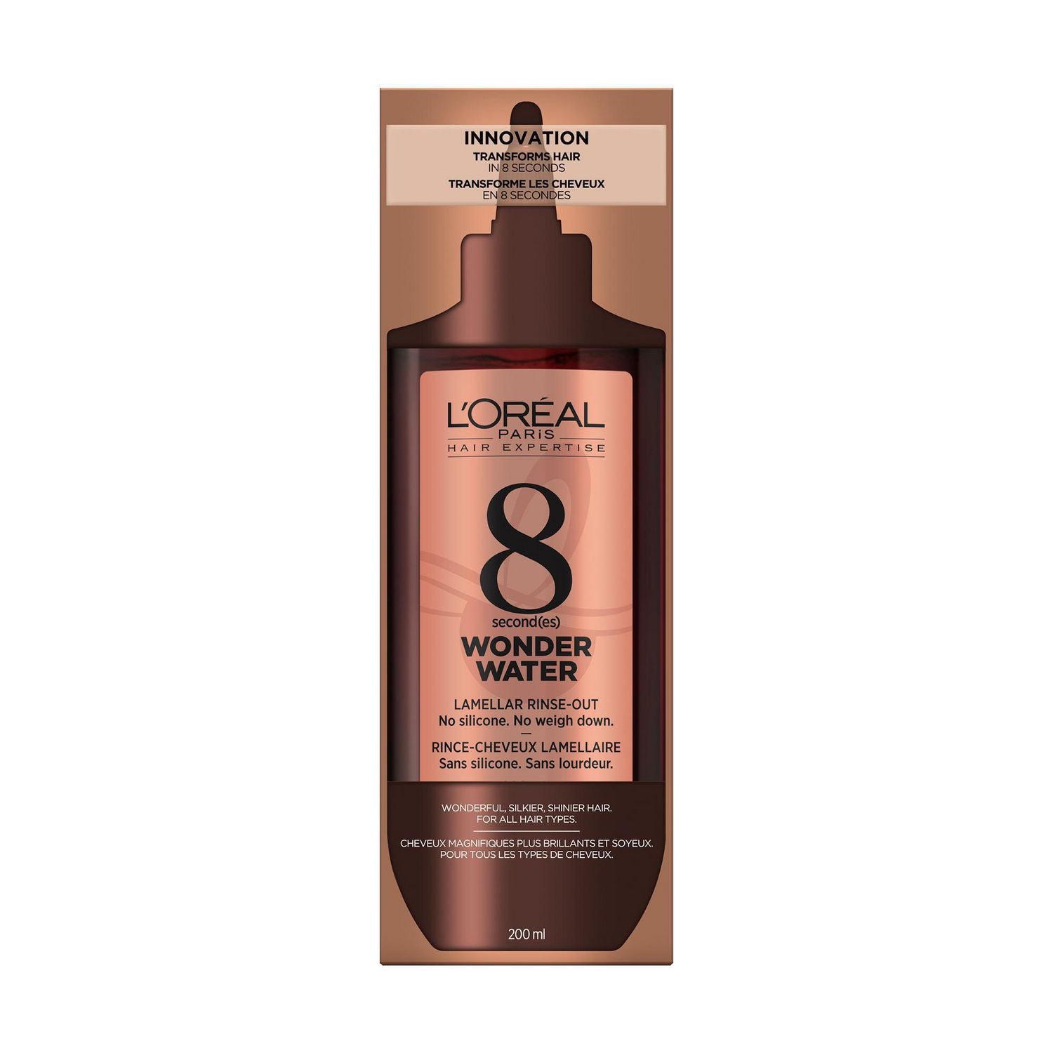 L'Oreal Paris Hair Expertise 8-second Wonder Water Lamellar Rinse-out - 200 ml