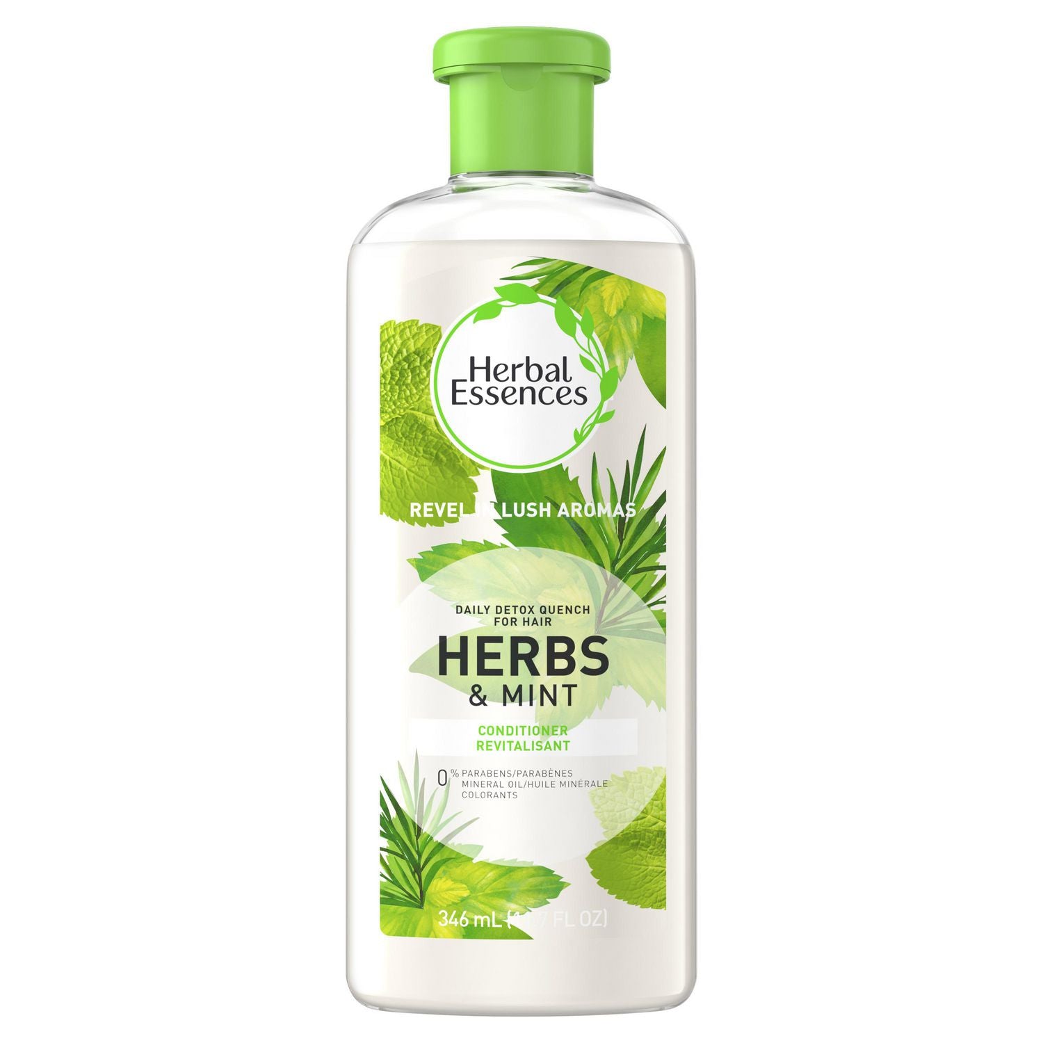 Herbal Essences Daily Detox Herbs & Mint Conditioner - 346 ml