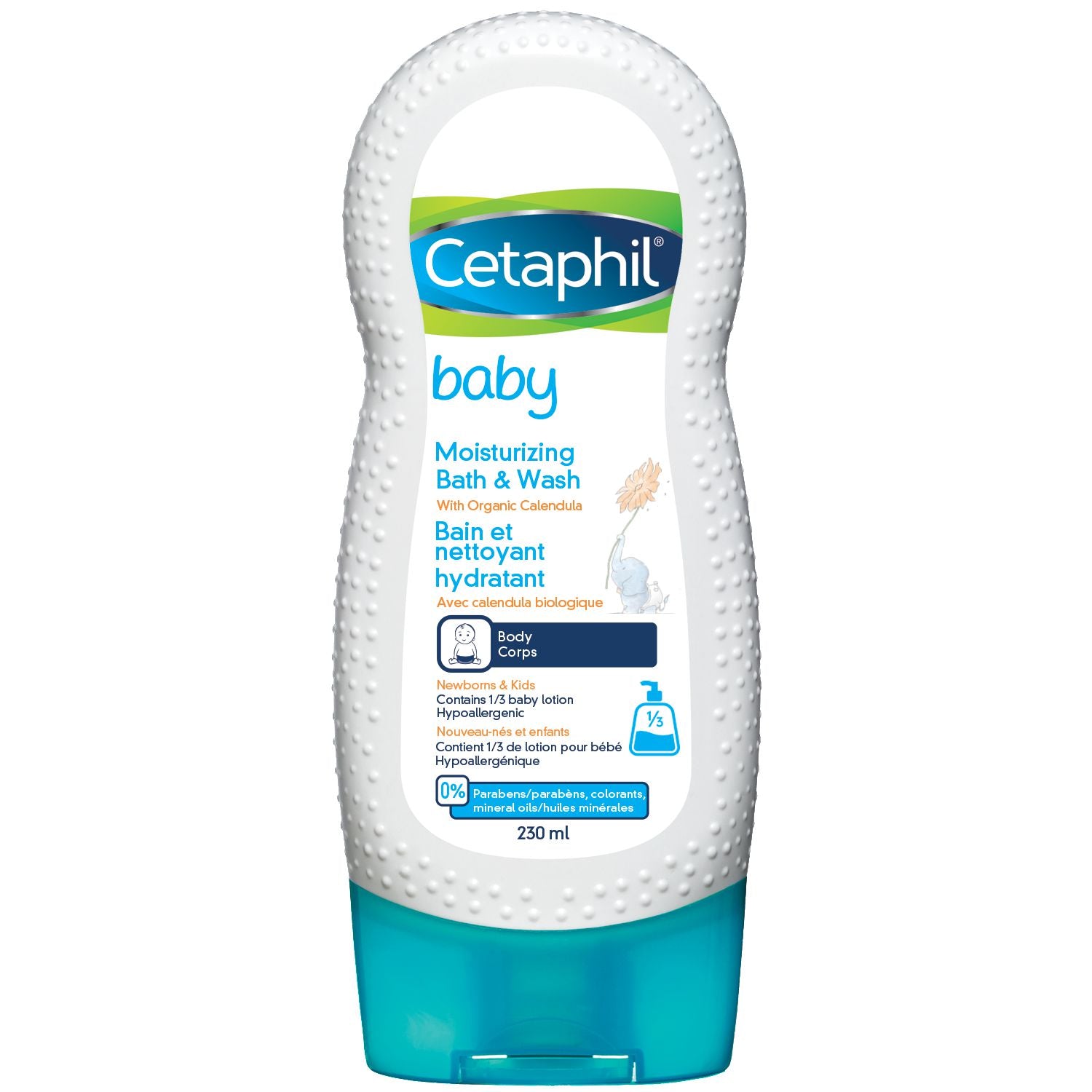 Cetaphil Baby Moisturizing Bath & Wash - 230 ml