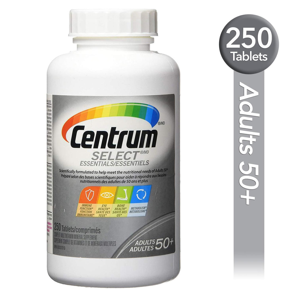 Centrum Powder Centrum Select Essentials Adults 50+ Multivitamin and Multimineral Sup ...