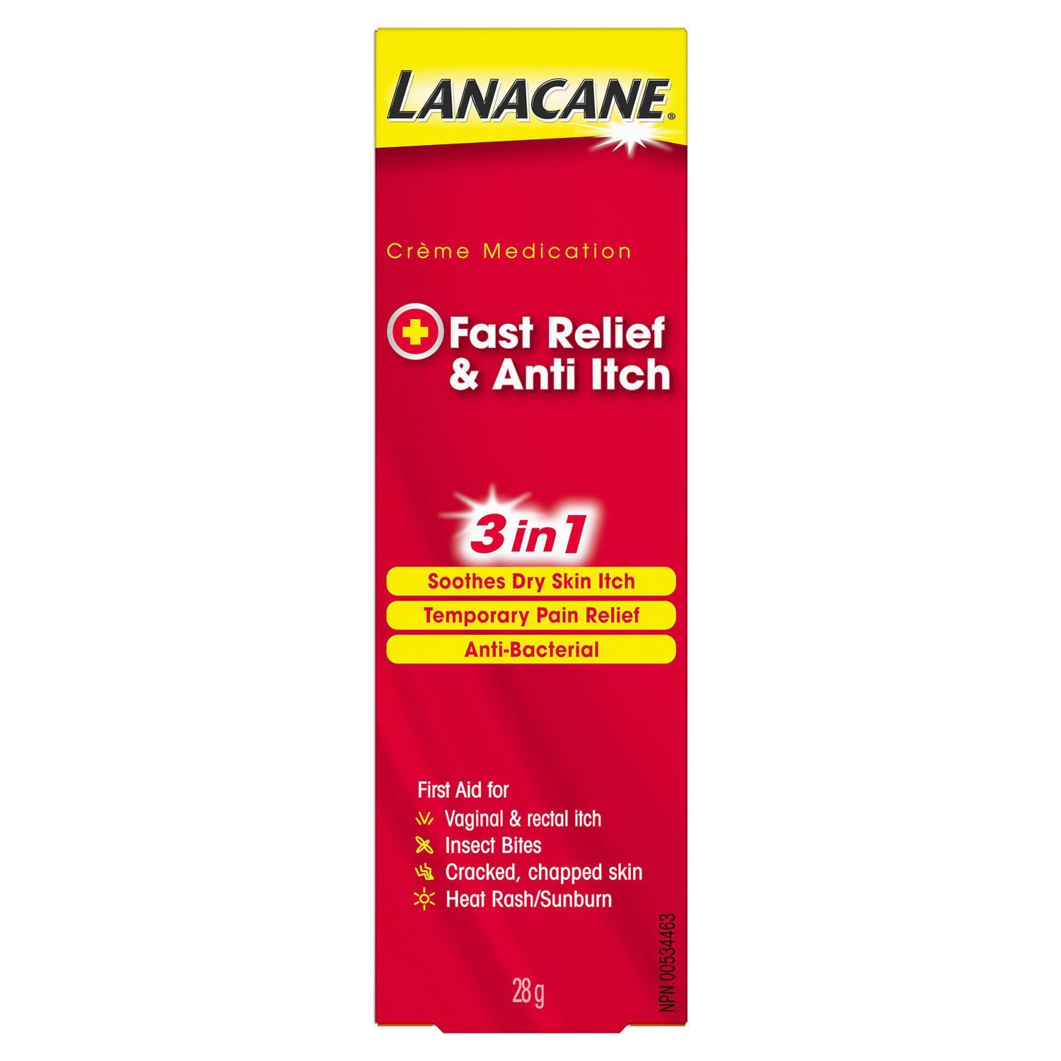 Lanacane Creme Medication - 28 g