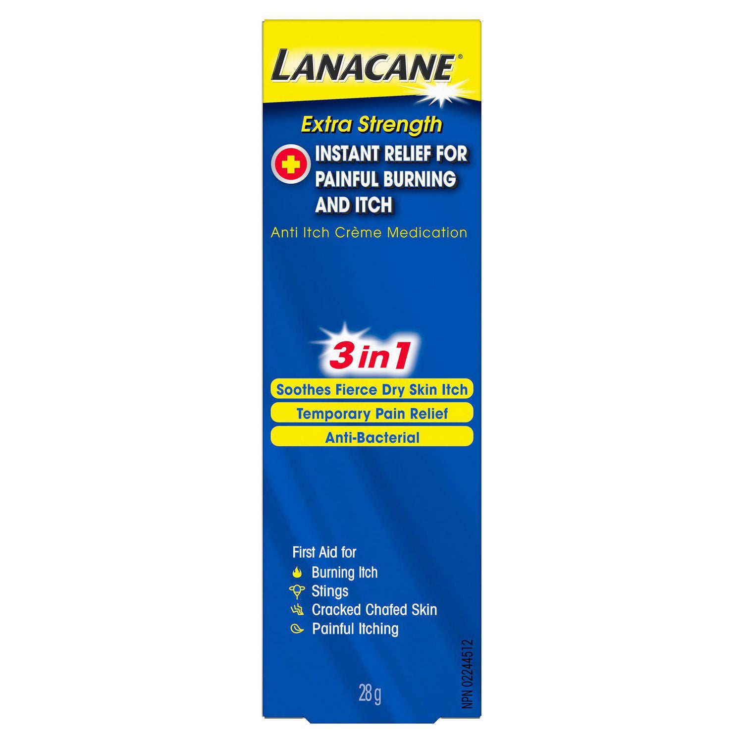 Manacane Lanacane Extra Strength Creme Medication - 28 g – Johnstone IDA Pharmacy