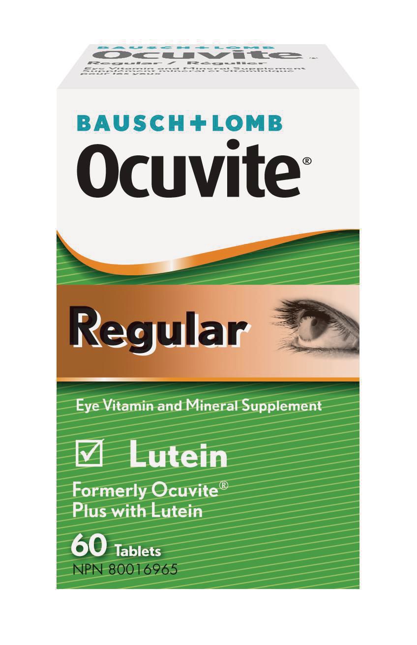 Bausch + Lomb Ocuvite Regular - 60 tablets