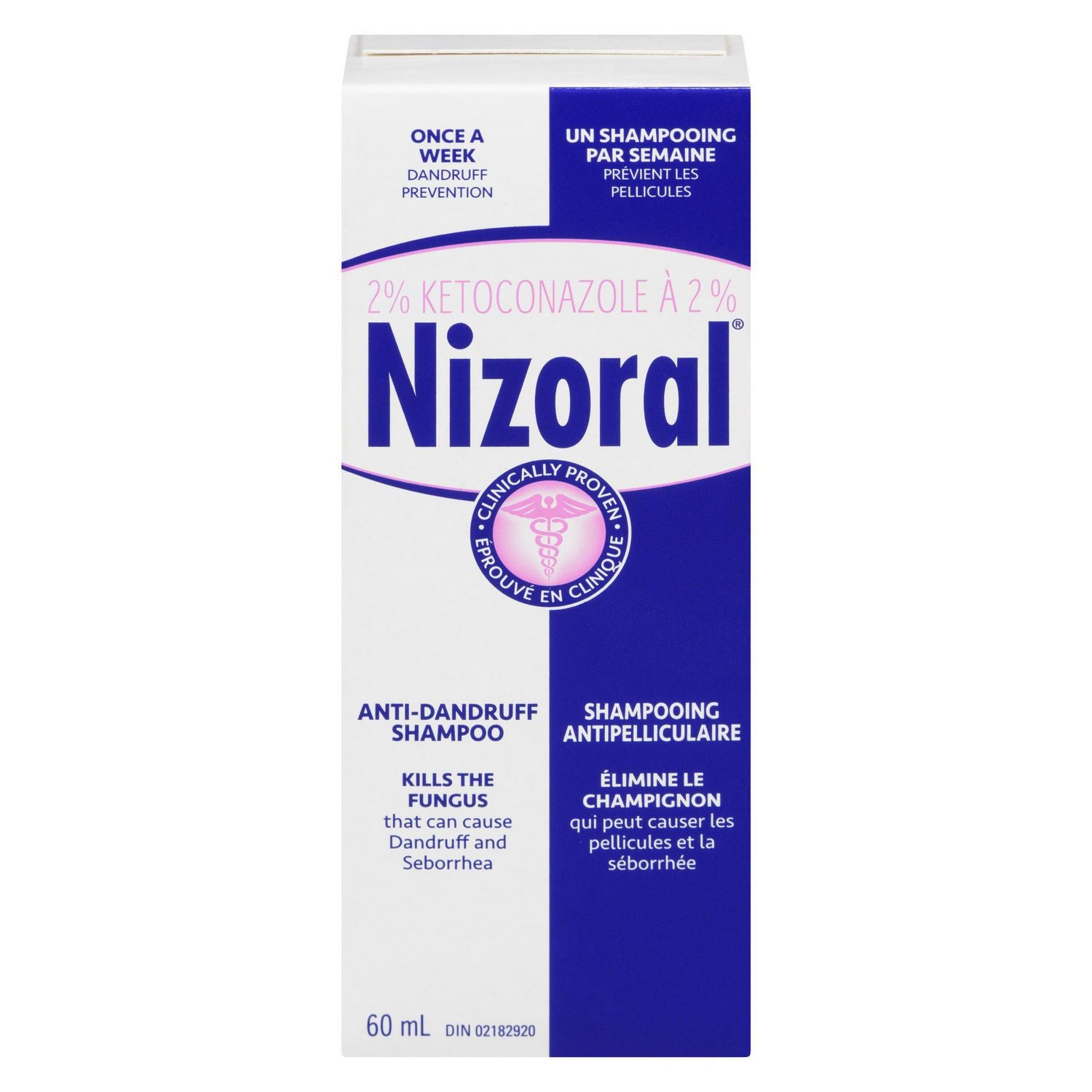 Nizoral Anti-Dandruff Shampoo - 60 ml