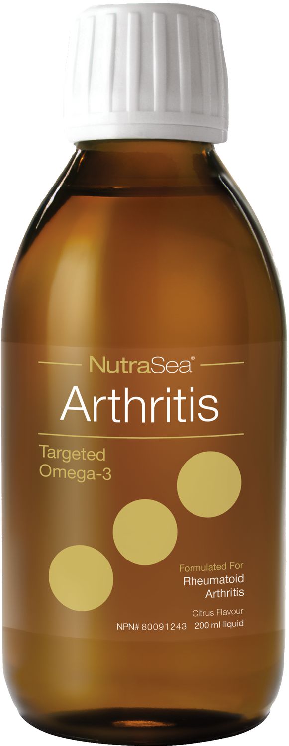 Nature's Way NutraSea Arthritis Targeted Omega-3, Citrus Flavour - 200 ml