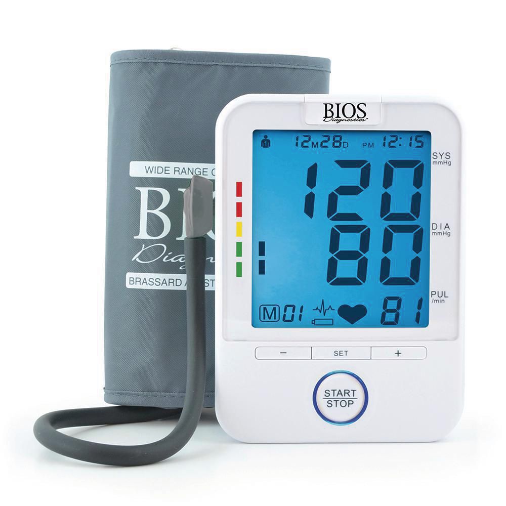 BIOS Diagnostics Easy Read Blood Pressure Monitor