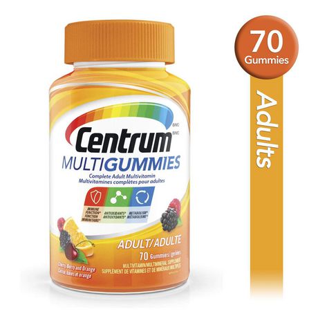 Centrum MultiGummies Multivitamins & Mineral Supplement - 70 gummies