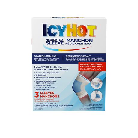 Icy Hot Medicated Sleeve Large - 3 sleeves