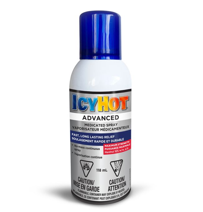 Icy Hot Maximum Strength Advanced Medicated Spray - 118 ml