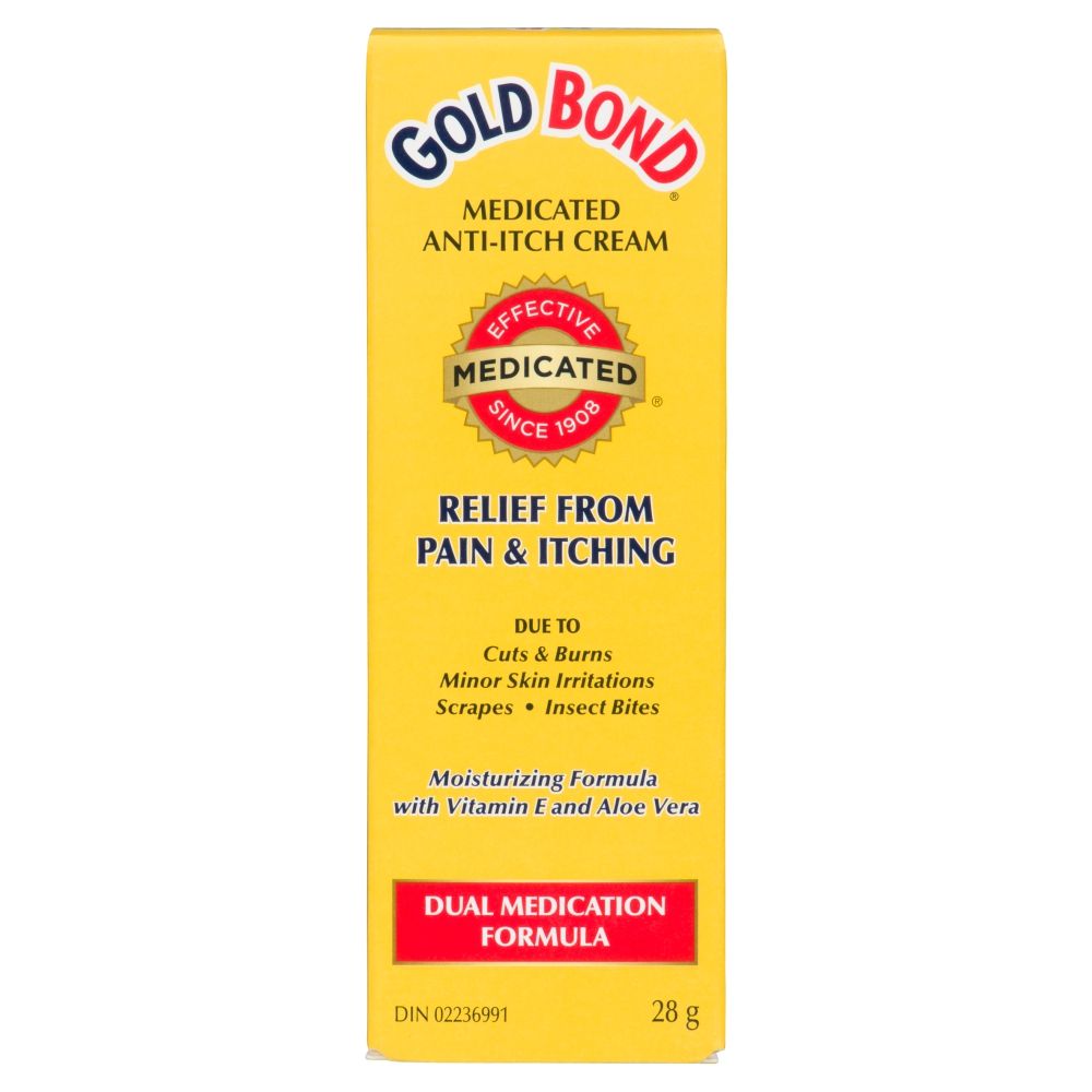 Gold Bond Medicated Anti-Itch Cream - 28 g