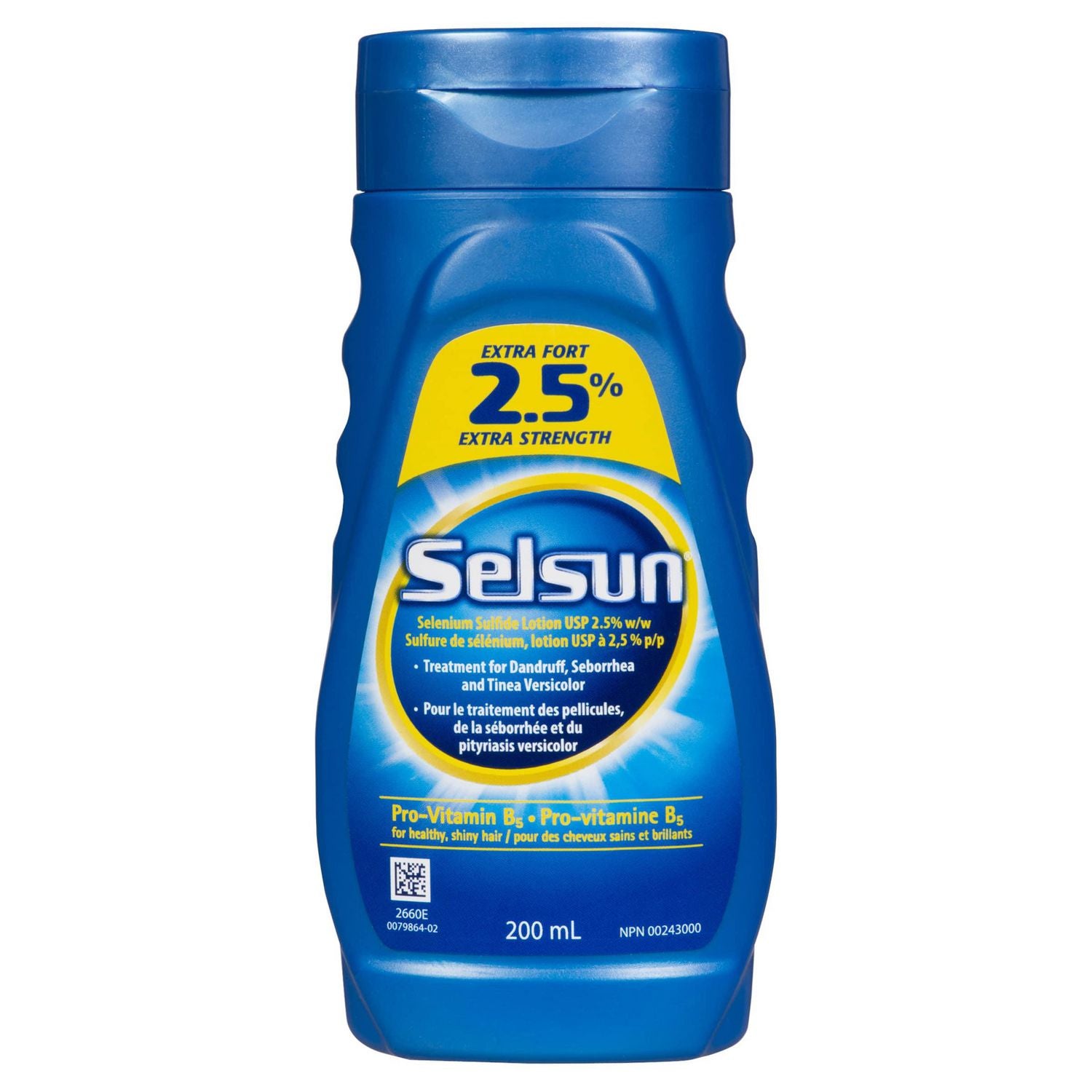 Selsun 2.5% Selenium Sulfide Extra Strength Shampoo - 200 ml