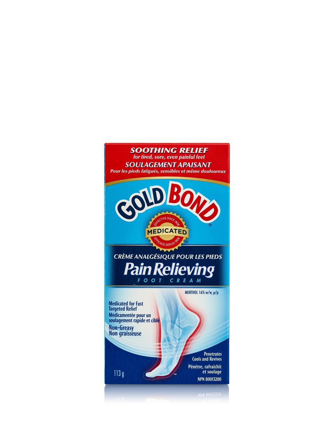 Gold Bond Pain Relieving Foot Cream - 113 g