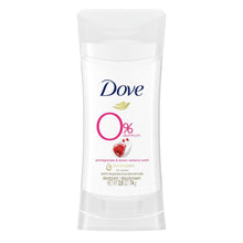 Load image into Gallery viewer, Dove 0% Aluminum Deodorant, Pomegranate &amp; Lemon Verbena - 74 g
