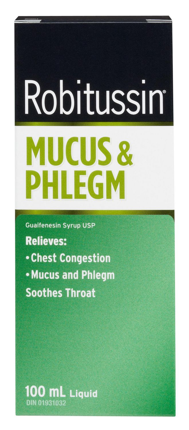 Robitussin Mucus & Phlegm Syrup - 100 ml