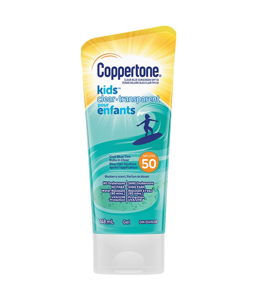 Coppertone Kids Clear Sunscreen Gel SPF 50 - 148 ml
