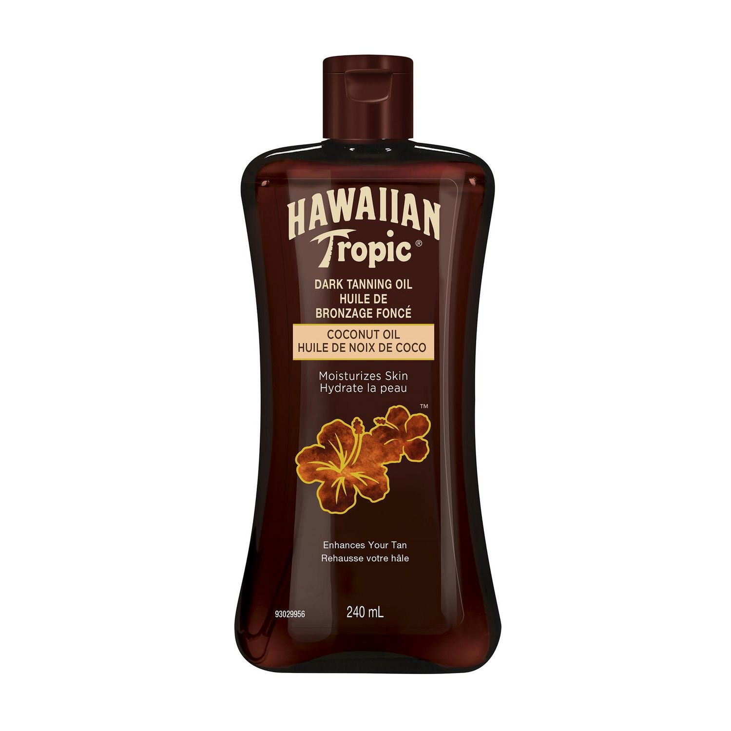 Hawaiian Tropic Dark Tanning Oil, Coconut Oil - 240 mL 