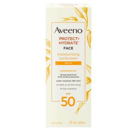 Aveeno Protect + Hydrate Hydrating Facial Sunscreen SPF 50 - 59 ml