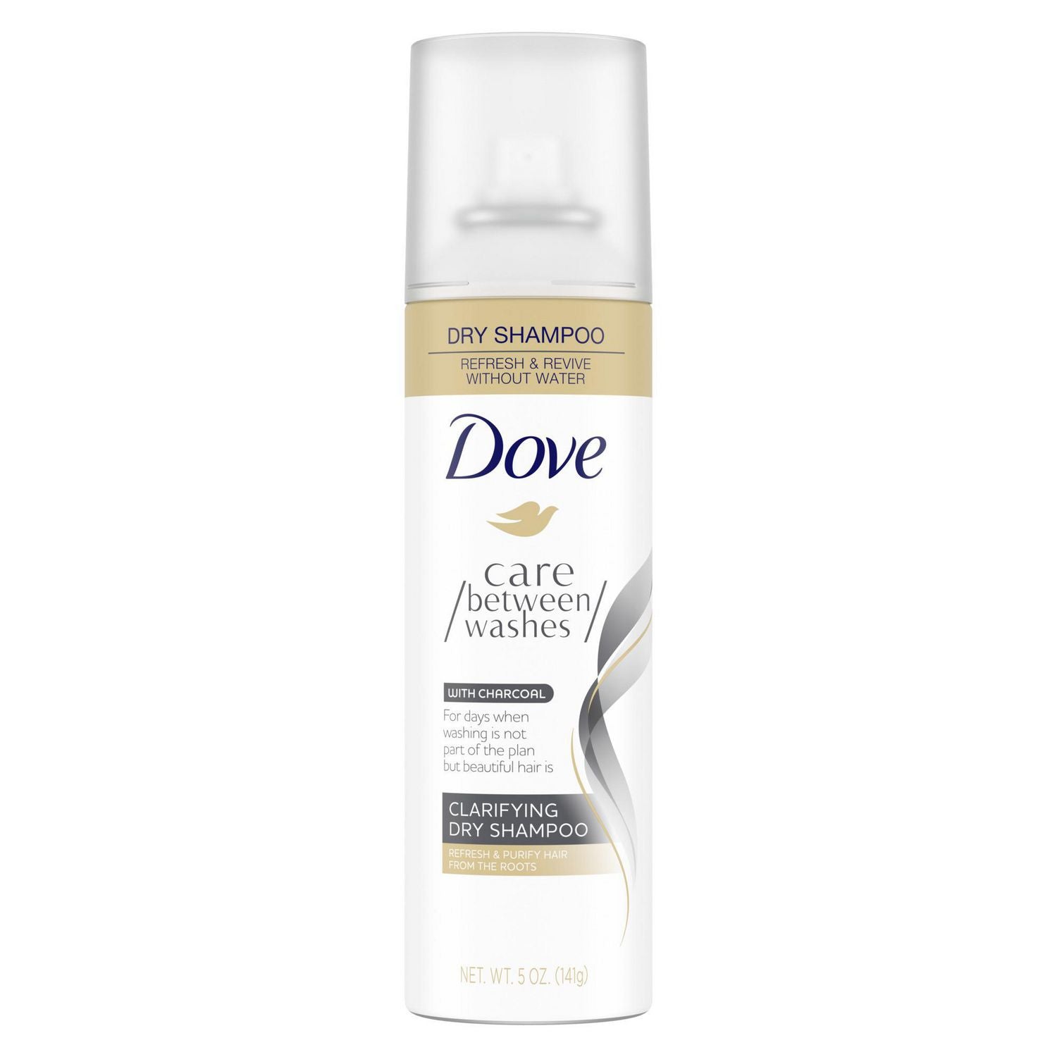 Dove Care Between Washes with Charcoal Clarifying Dry Shampoo - 142 g