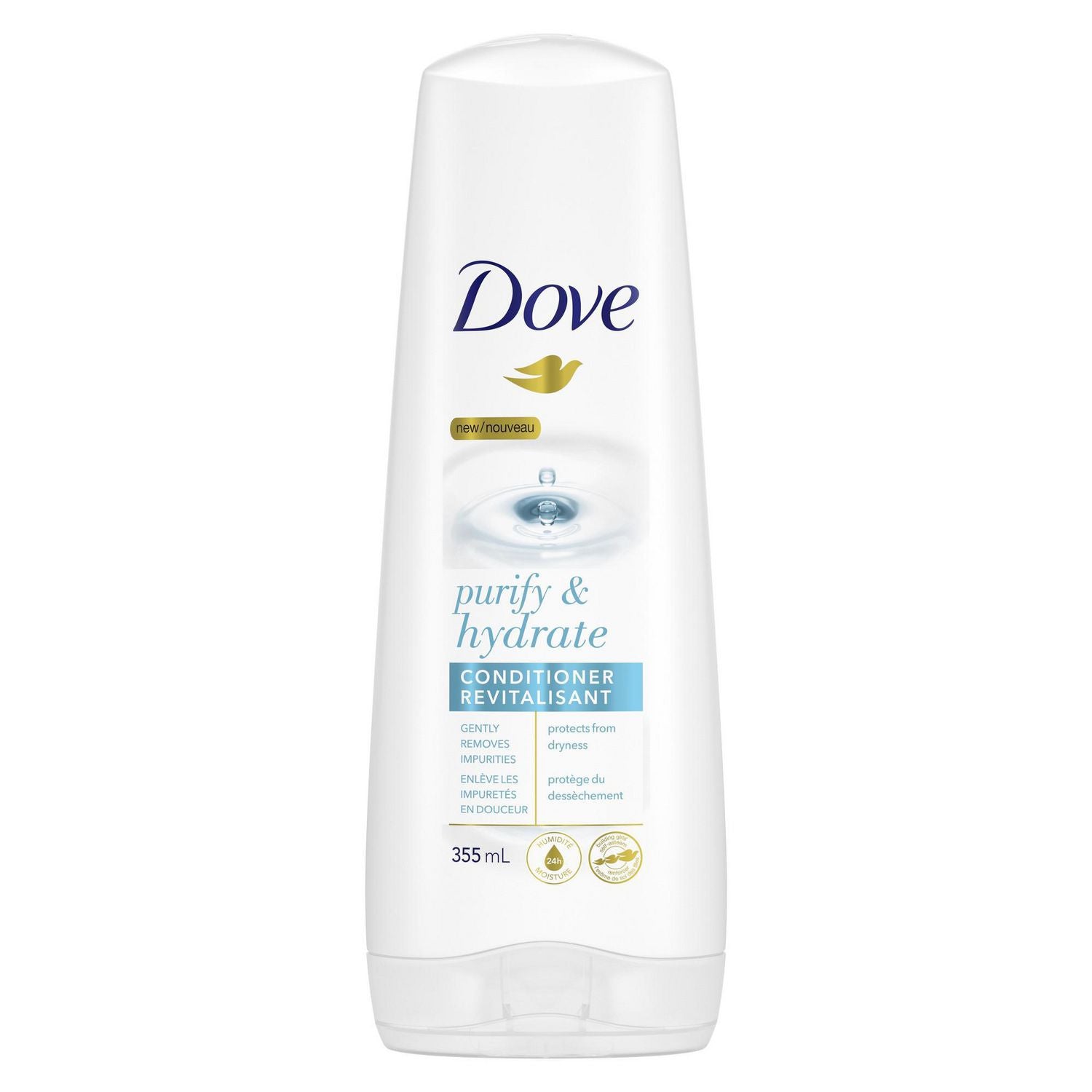 Dove Purify and Hydrate Conditioner - 355 ml