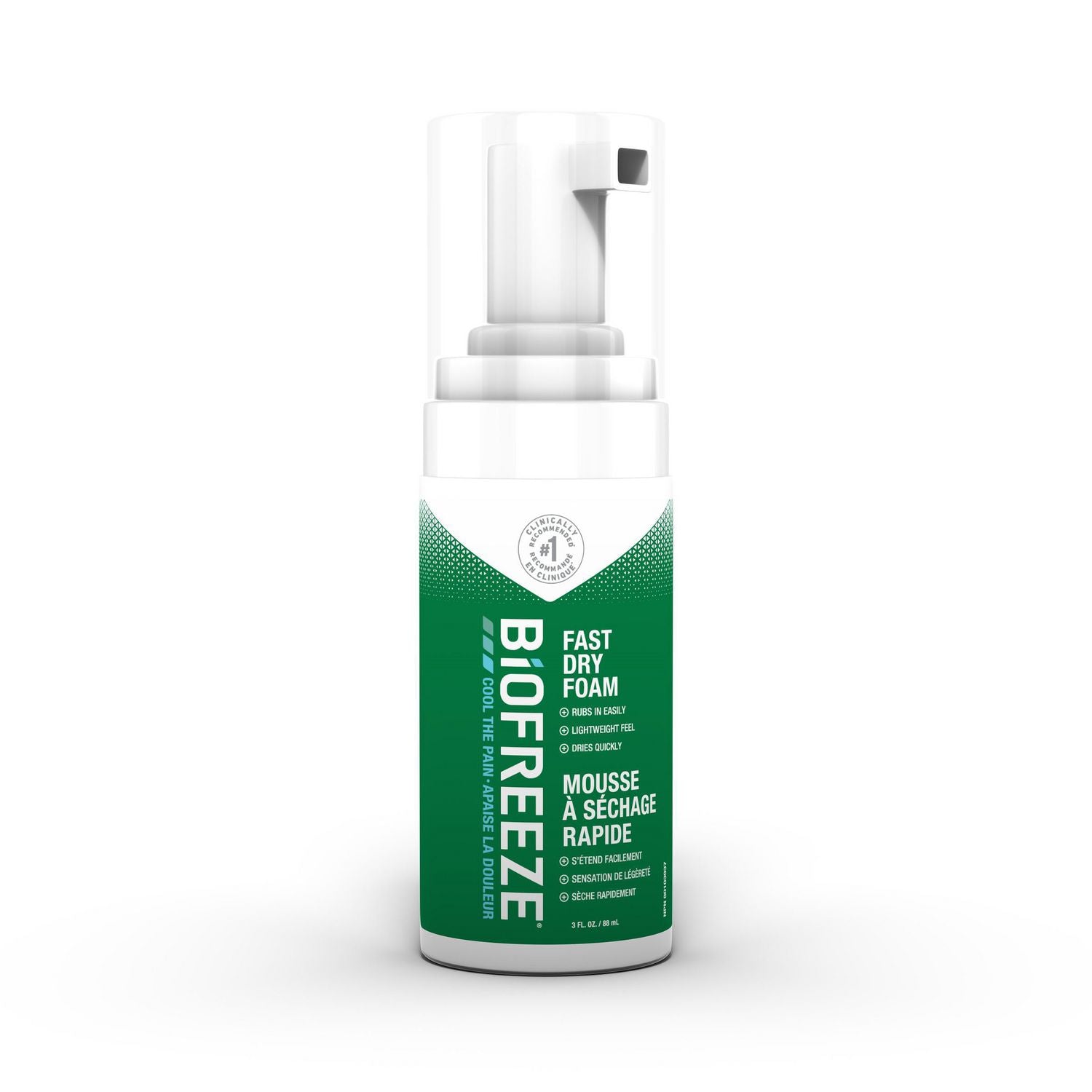 BioFreeze Fast Dry Foam Pain Relief - 88 ml