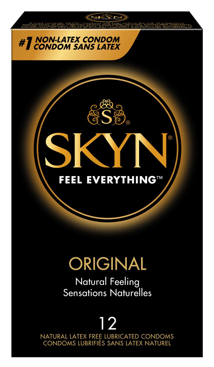 Skyn Original Natural Feeling Condoms - 12 pieces