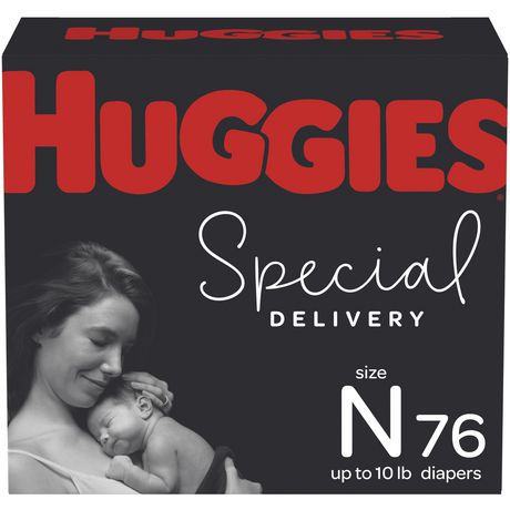 Huggies Special Delivery, Newborn - 76 diapers