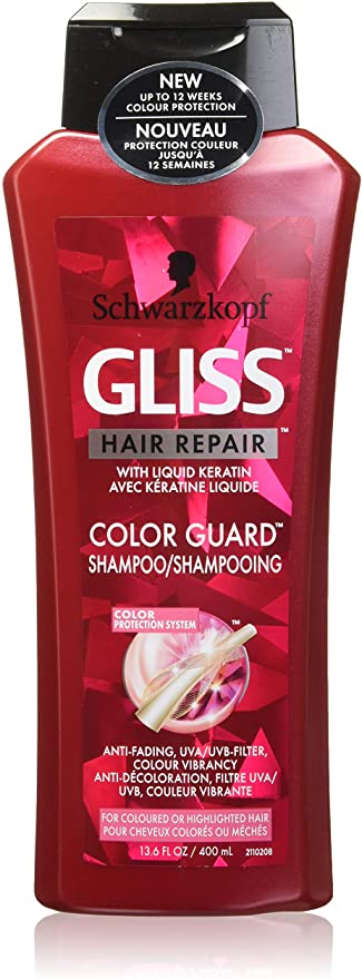 Schwarzkopf Gliss Hair Repair, Color Guard Shampoo - 400 ml