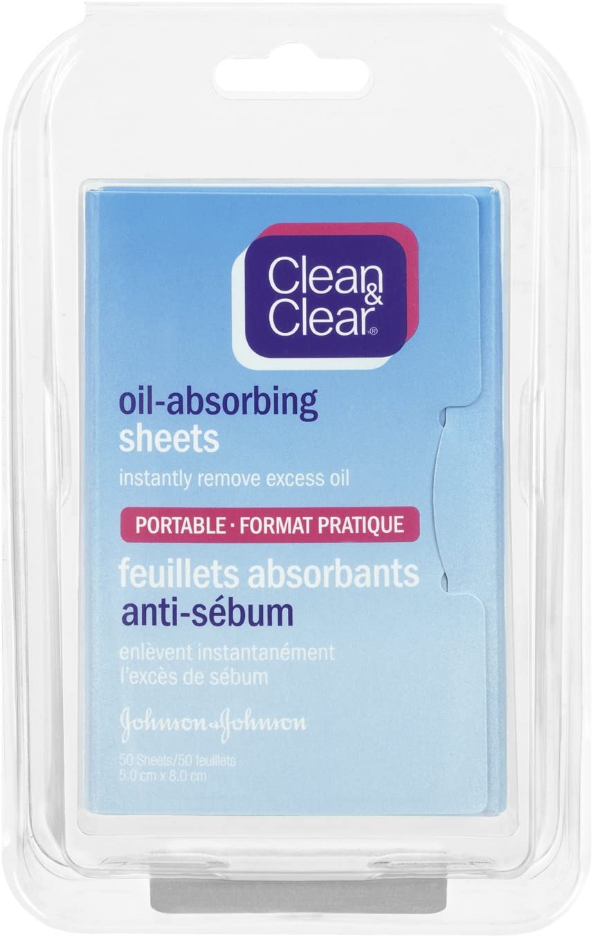 Clean & Clear Oil Absorbing Sheets 50 sheets