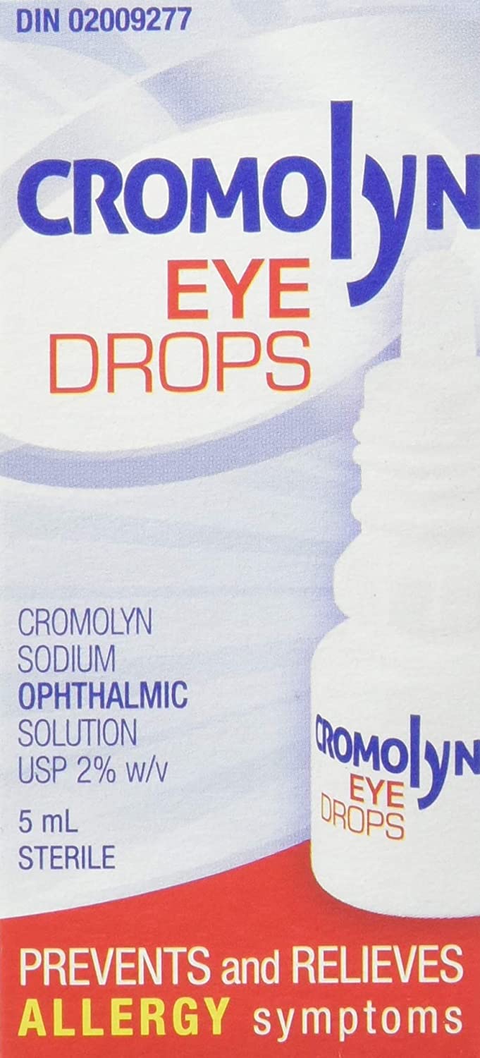 Cromolyn Eye Drops for Allergy Relief - 5 ml