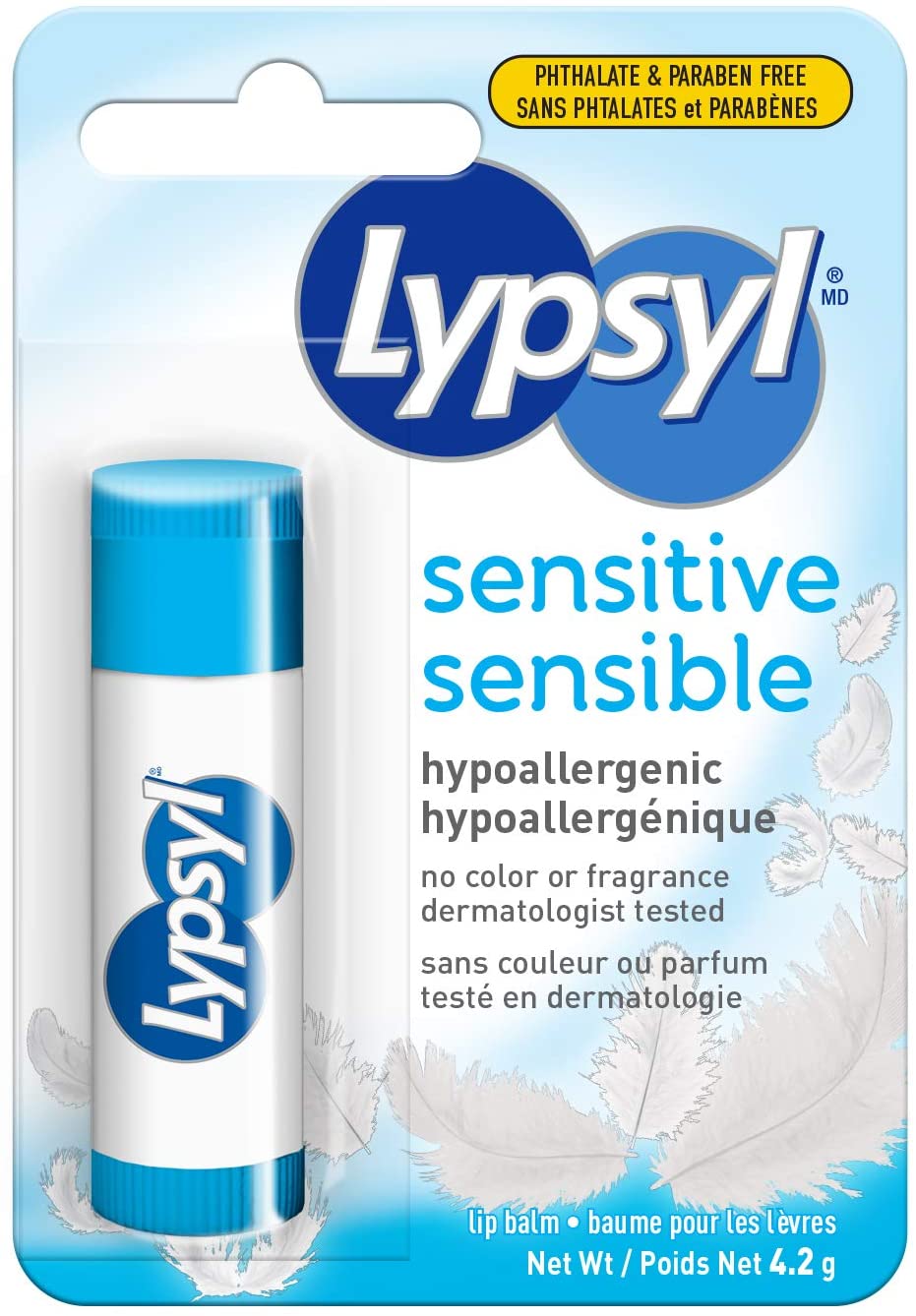 Lypsyl Sensitive Hypoallergenic Lip Balm - 4.2 g