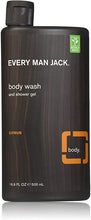 Load image into Gallery viewer, Every Man Jack Body Wash &amp; Shower Gel,  Citrus - 400 ml
