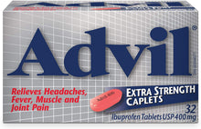 Load image into Gallery viewer, Advil Extra Strength Ibuprofen Caplets - 32 caplets
