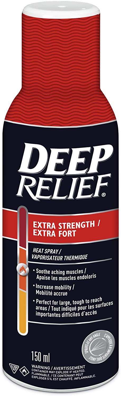 Deep Relief Extra Strength Heat Spray - 150 ml