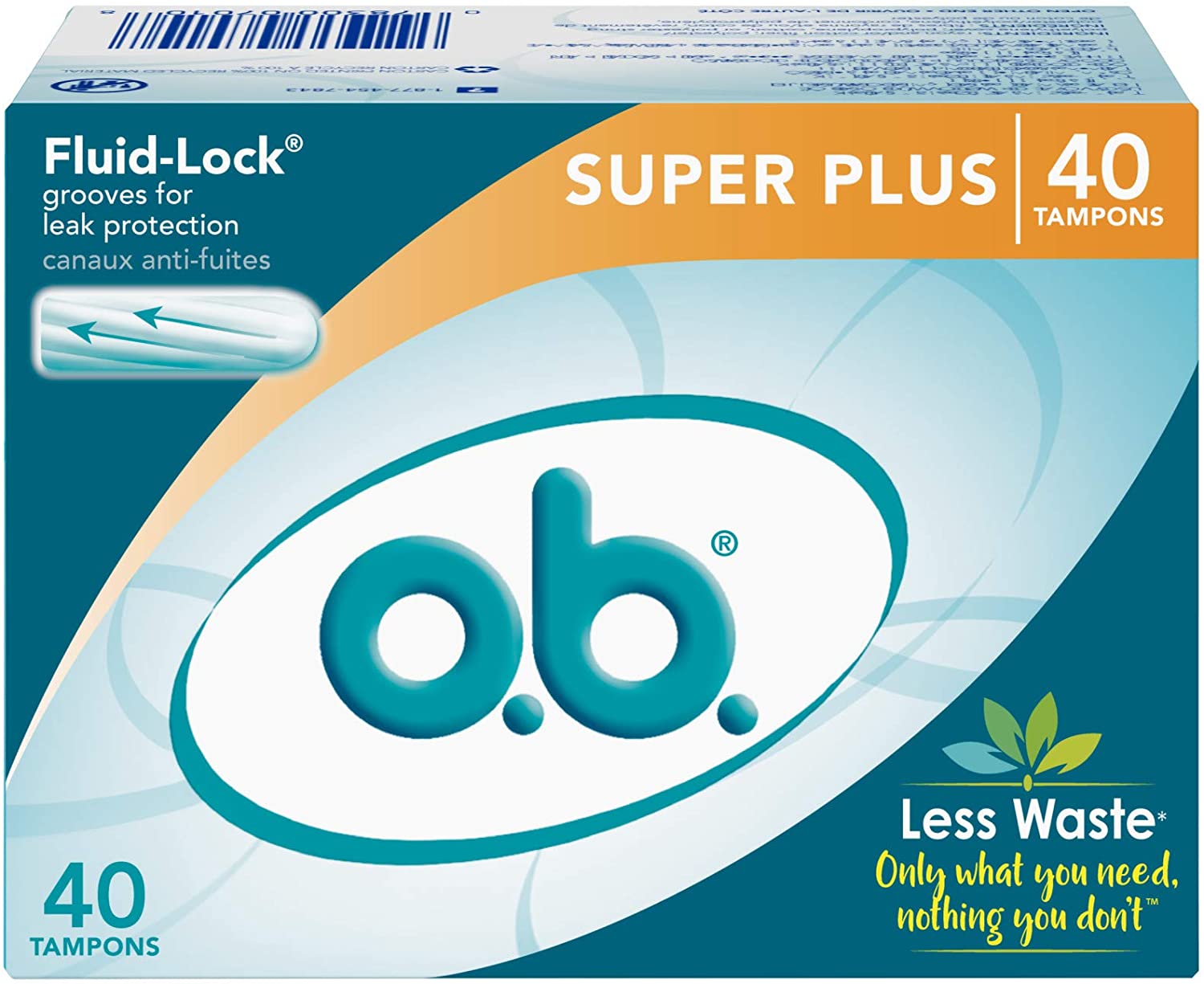 OB Super Plus Tampons - 40 tampons